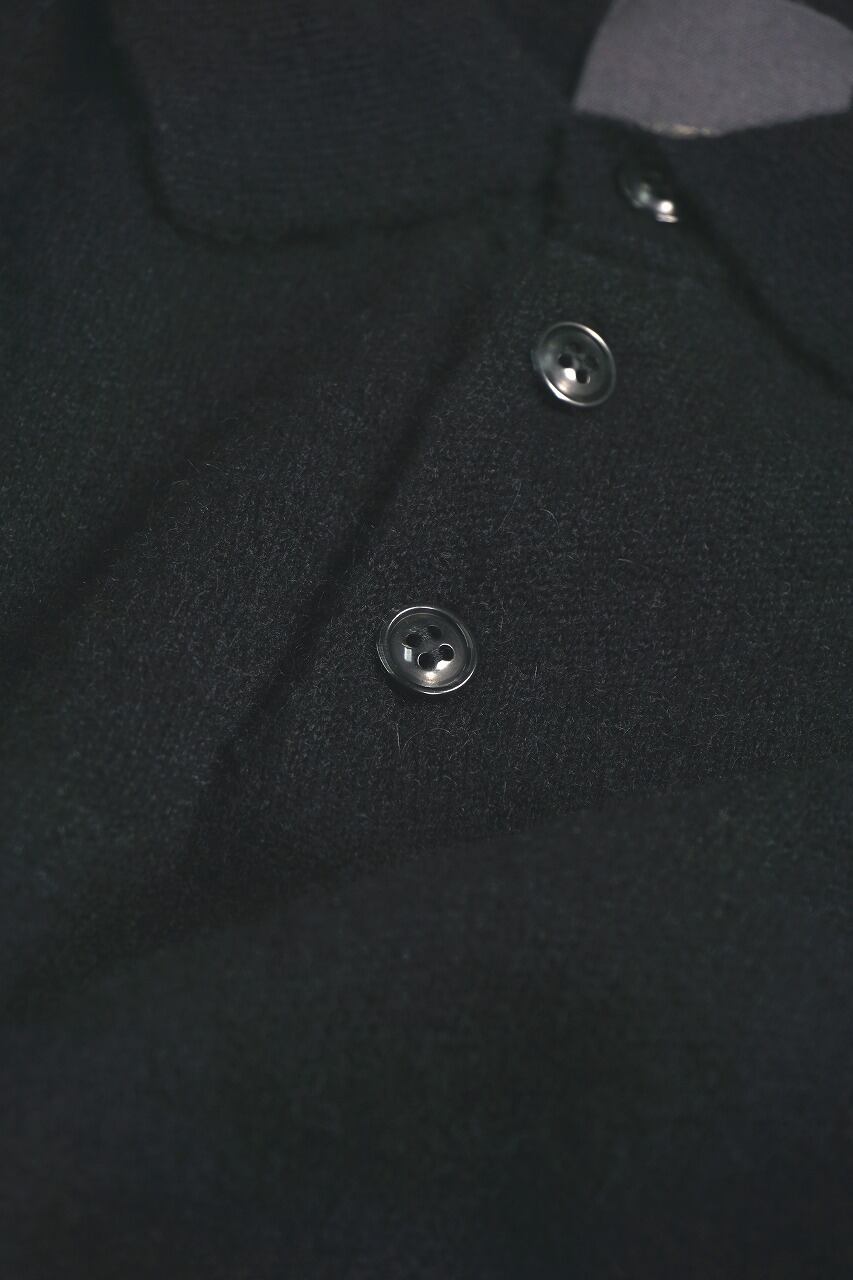 Alpaca Wool Smooth Knitted Polo