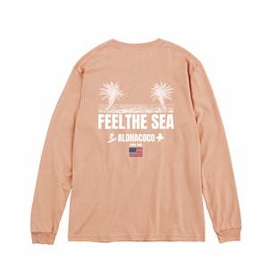 FEEL THE SEA TEE(ダスティピンク)