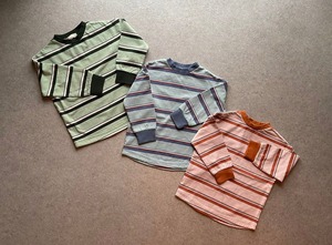 【&pal】longsleeve border tee /3color