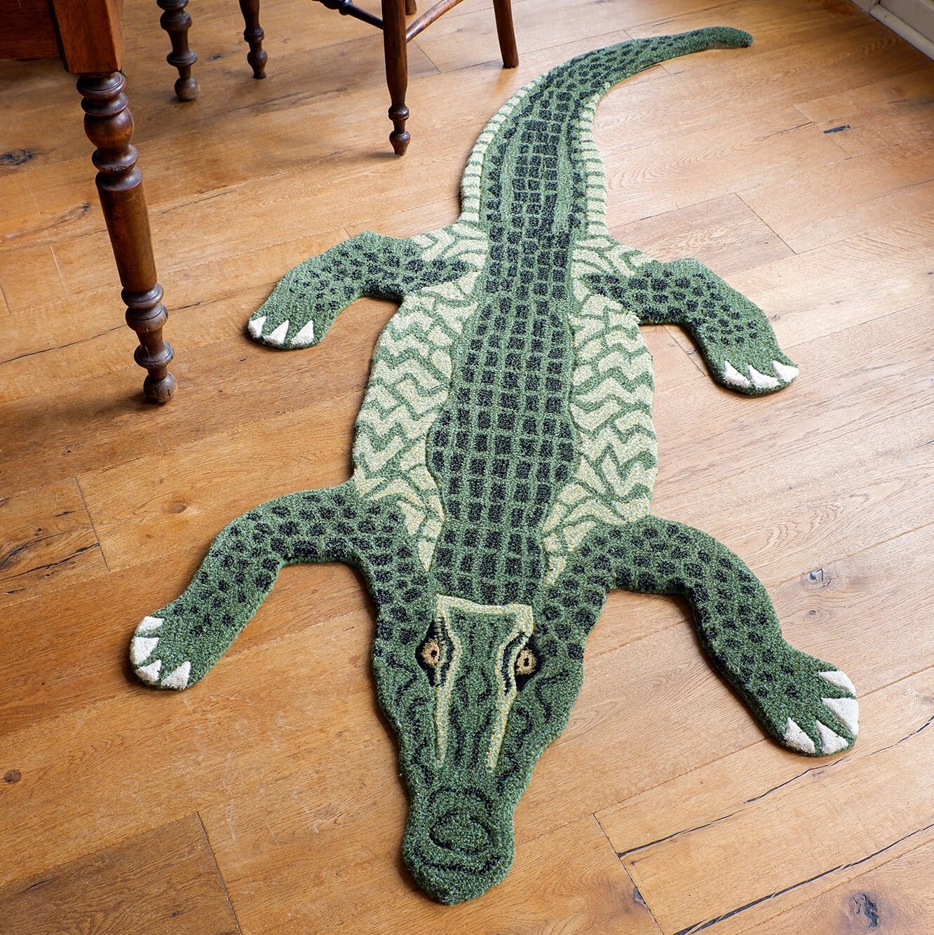 Coolio Crocodile Rug Large