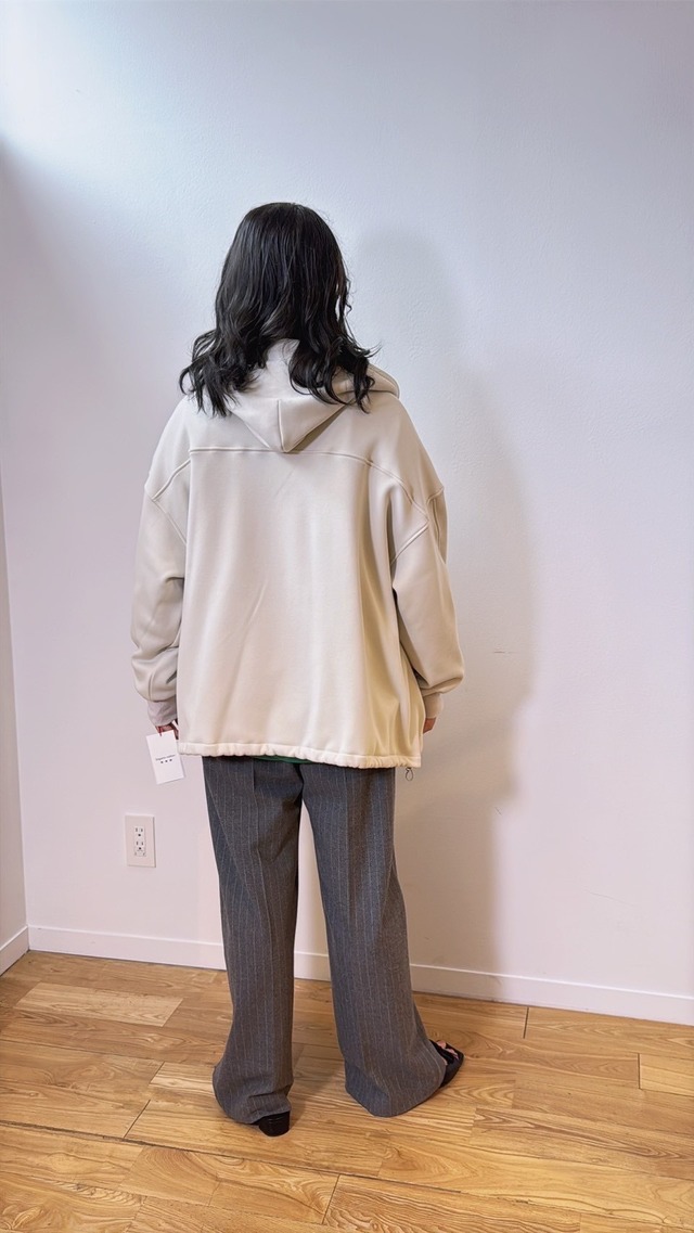 80256524 ボンバーフードブルゾン