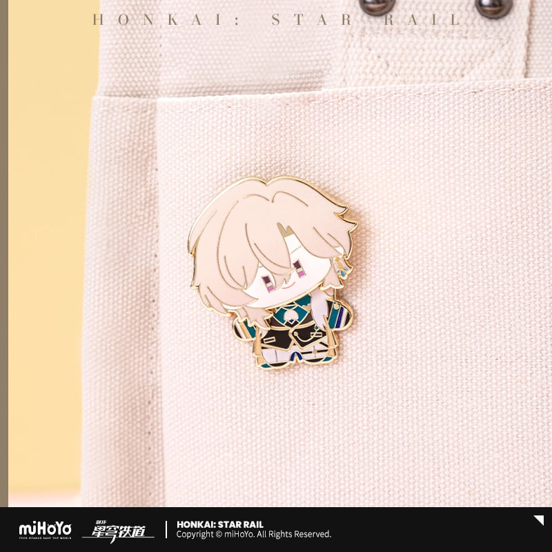 崩壊スターレイル 金属バッジ ちびキャラシリーズ ファイノン