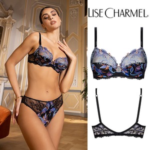 [M18ac] フルカップブラ(D,E) 品番ACM6018 ※大きめ注意 【LISE CHARMEL】【リズシャルメル】【インポートランジェリー】