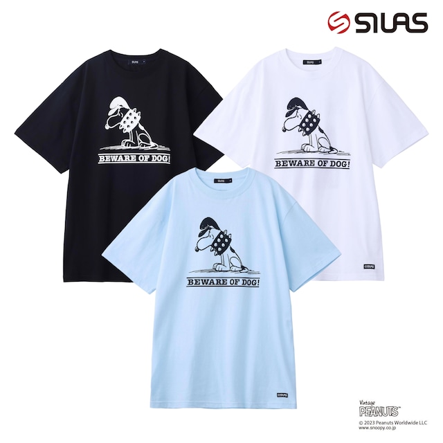 【SILAS】SILASⅹPEANUTS SNOOPY PRINT S/S TEE