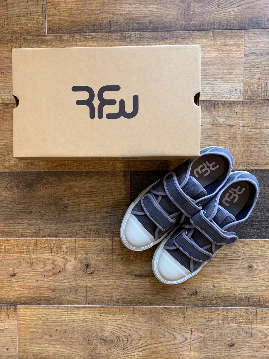 RFW SANDWICH-LO STRAP CL / GREY アールエフダブリュースニーカー