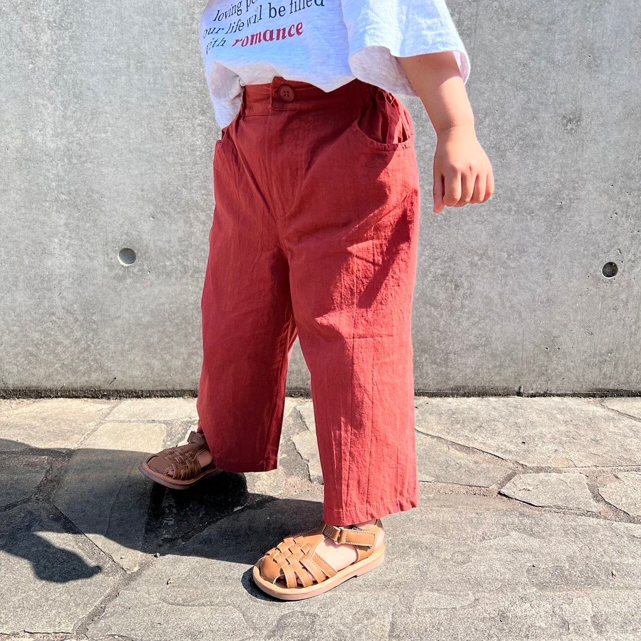 【予約】wide pants