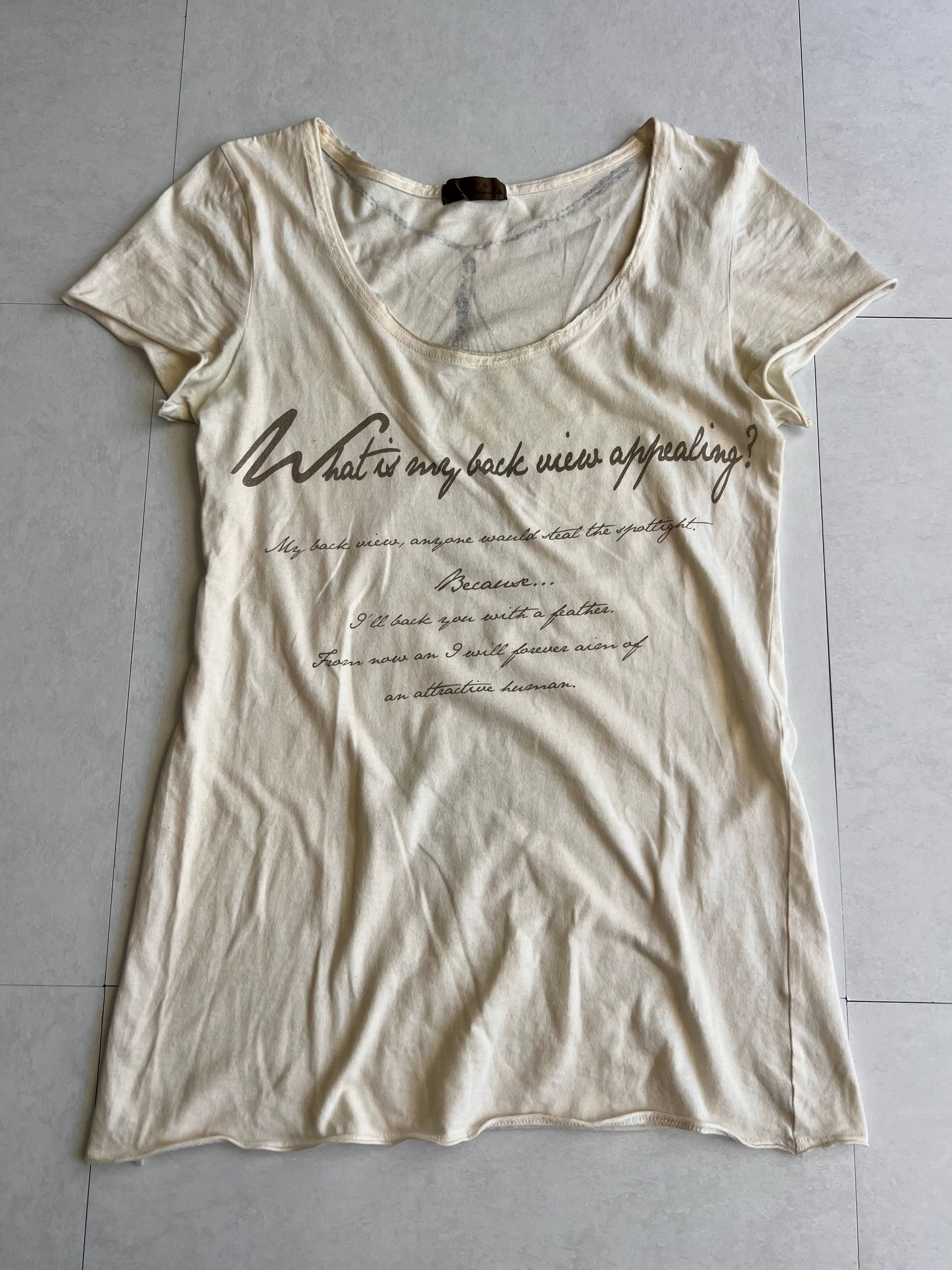 "goa" Peacock Feather Tee