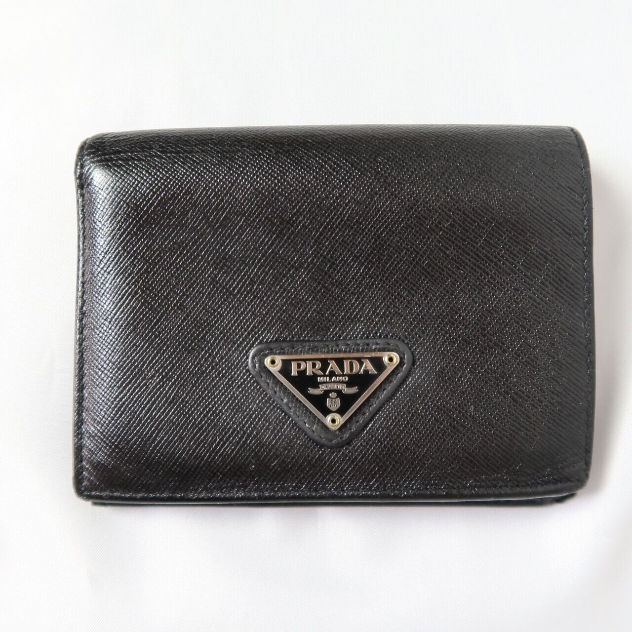 【美品】640 PRADA プラダ 2つ折り財布