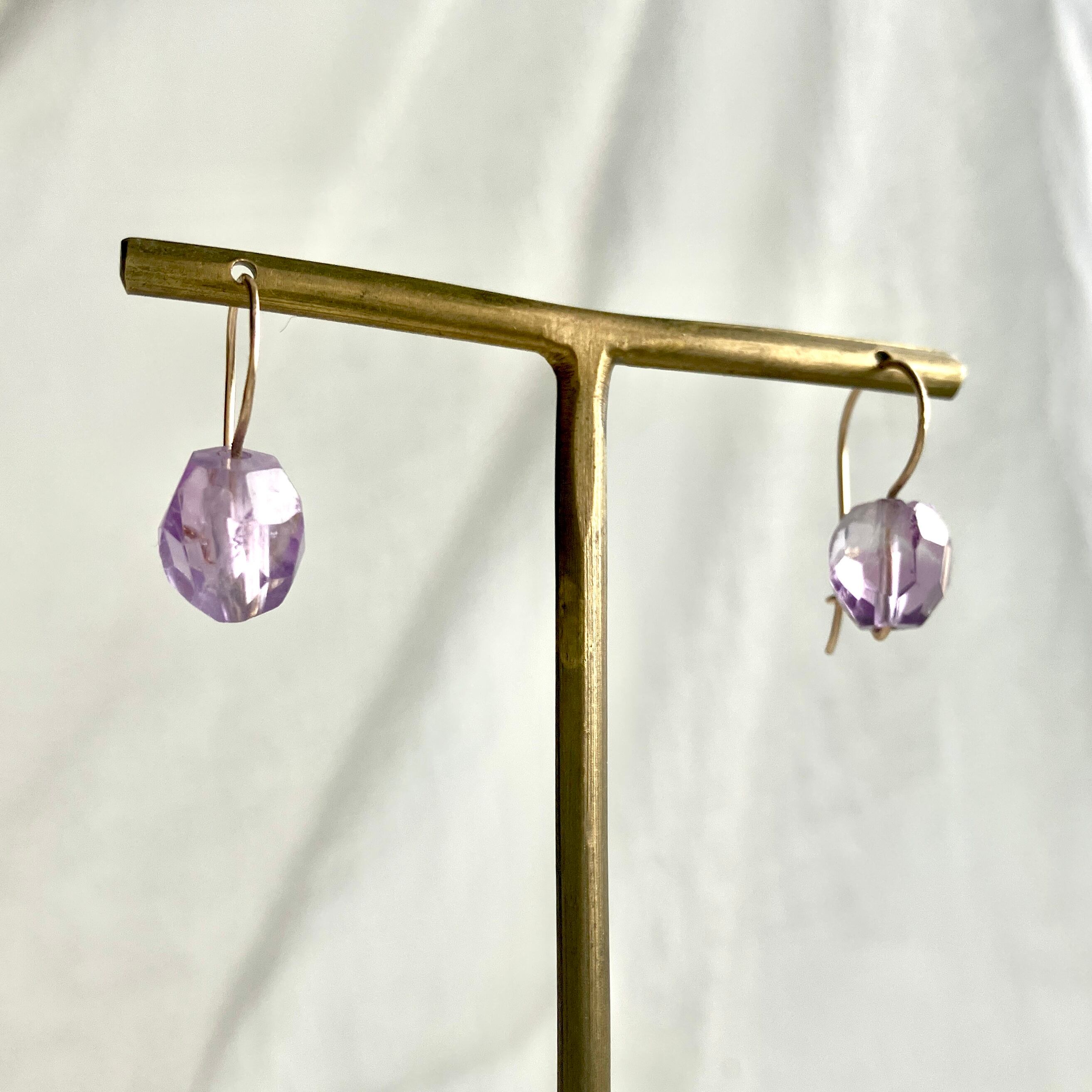 Lavender soap ラベンダーソープ K14gfキドニーフックピアス | simon