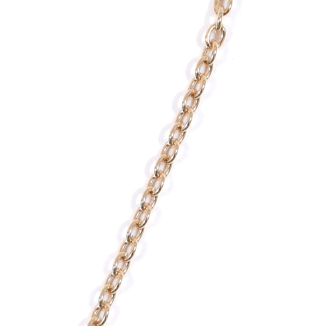 ドッグタグ風ミニプレートネックレス(ゴールド) | VOLCAN&APHRODITE