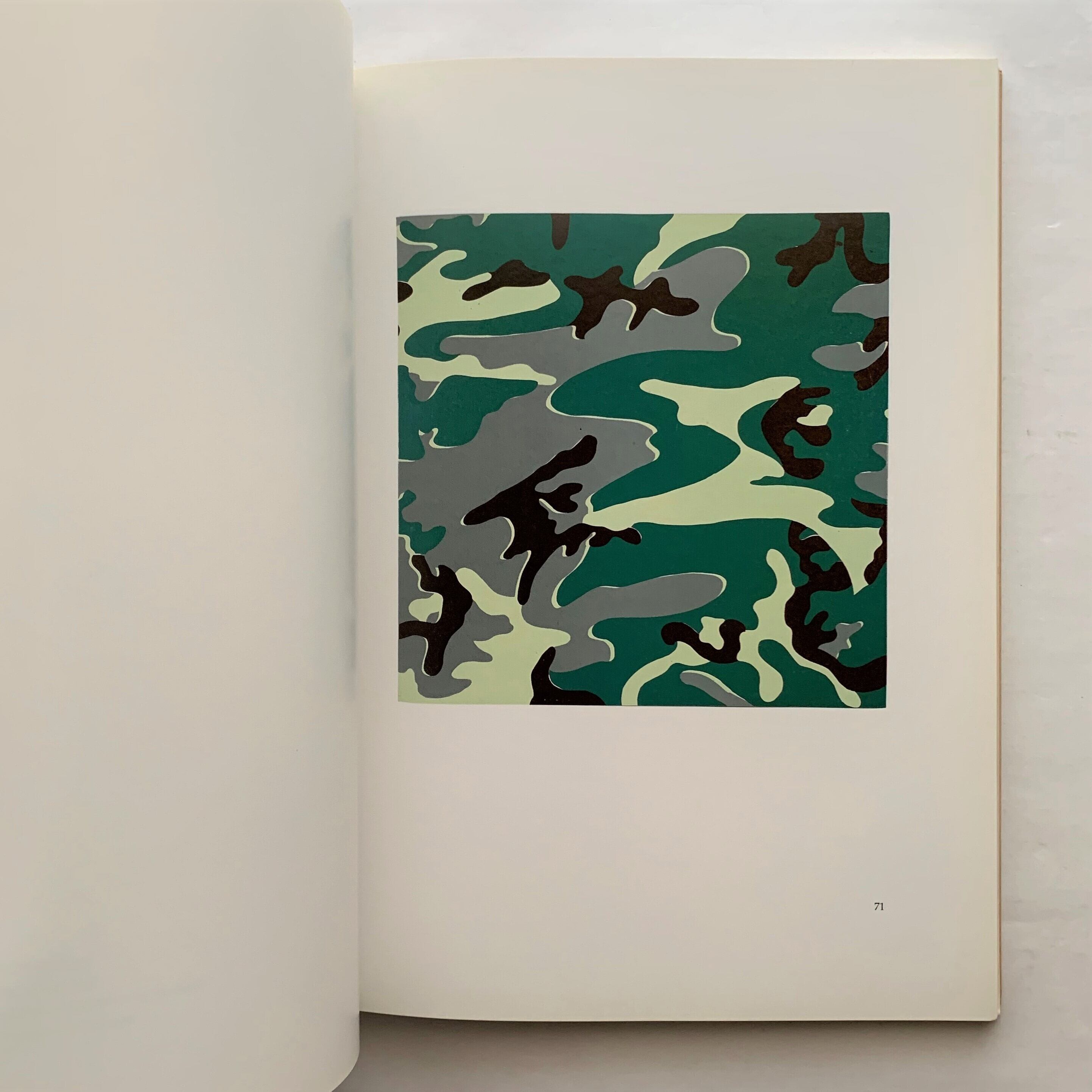 Andy Warhol Camouflage アンディ ウォーホル 本まるさんかくしかく