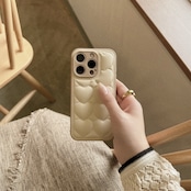 ［ phone case ］quilting heart