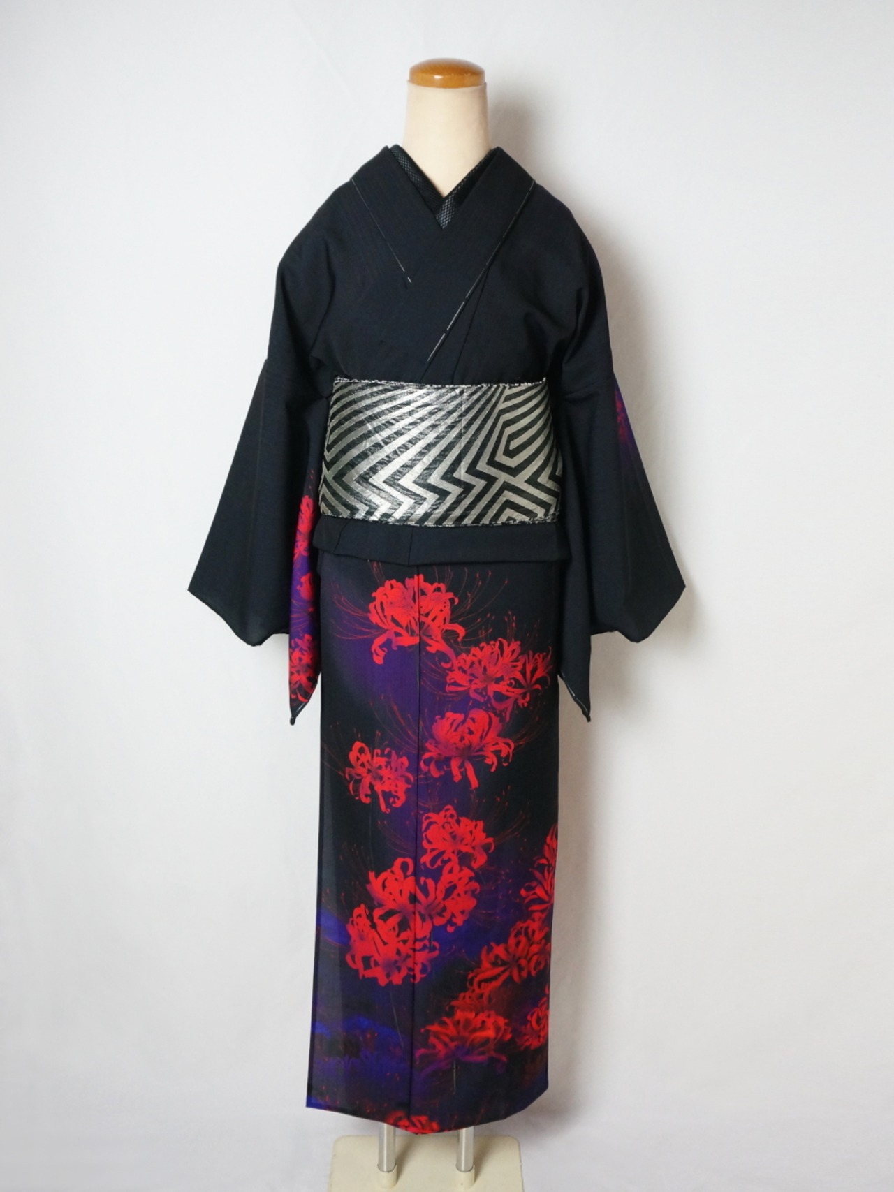 【受注商品】RumiRockセオαゆかた「曼珠沙華」　[A770]