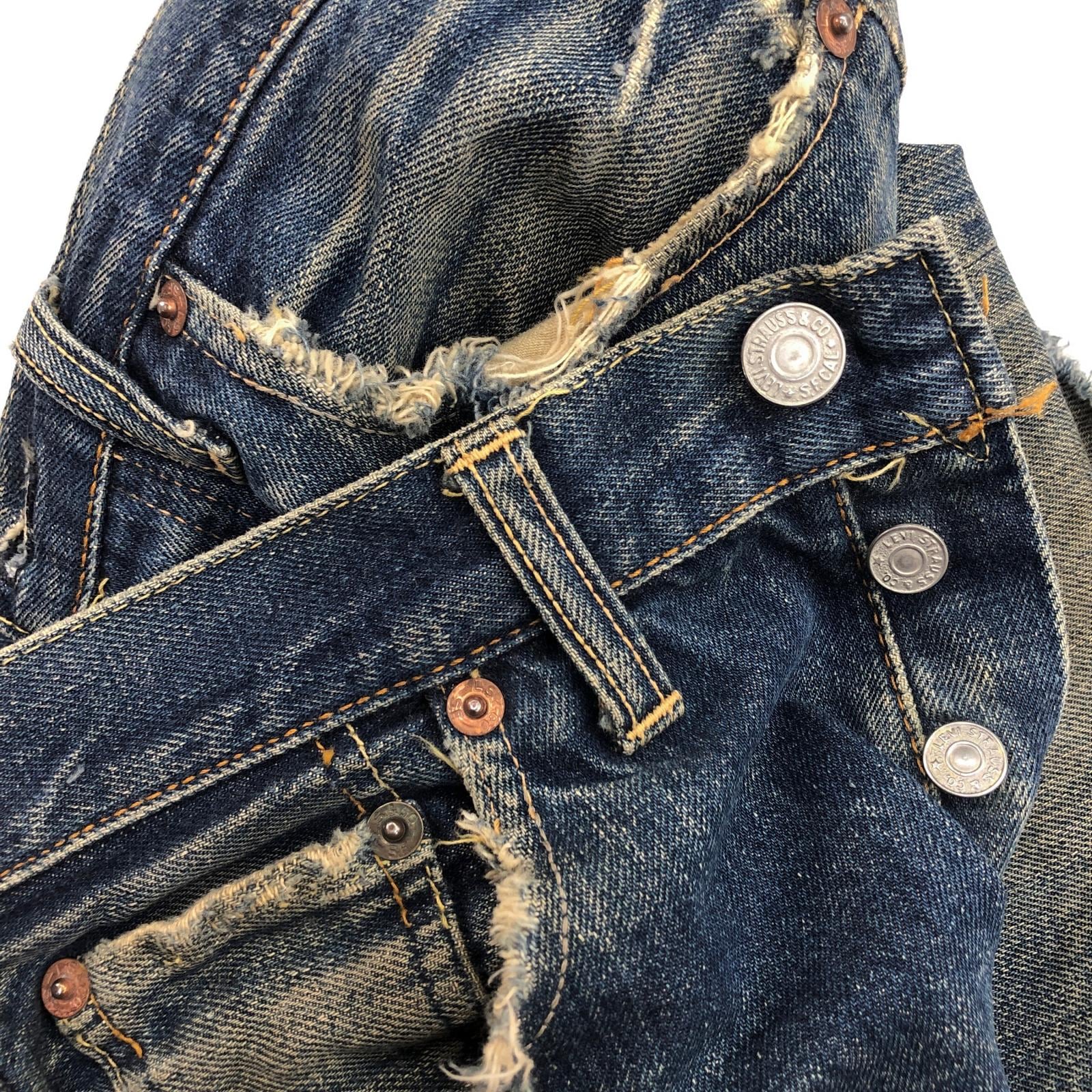 LEVI'S リーバイス 70年代 USA製 501 BIG E 66前期 バックポケット 裏
