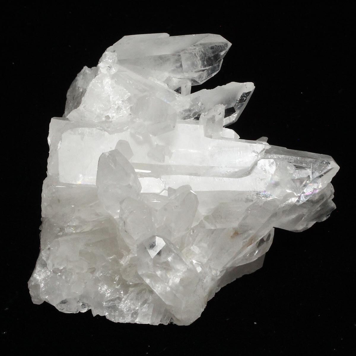 水晶 クラスター アーカンソー産 水晶 原石 一点物 282-697