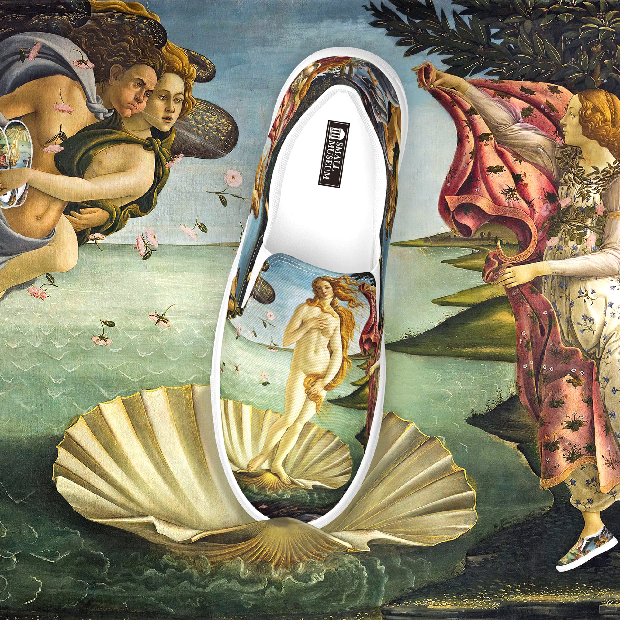 サンドロ・ボッティチェッリ 】～ヴィーナスの誕生～絵画スニーカー