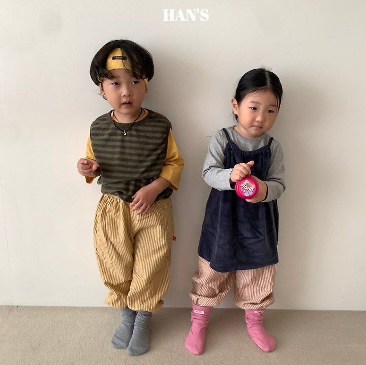 韓国子供服 / 26Autumn / 〖取寄〗Hans / リジュランパンツ / キッズ服 / ジュニア服 *XS~JM*