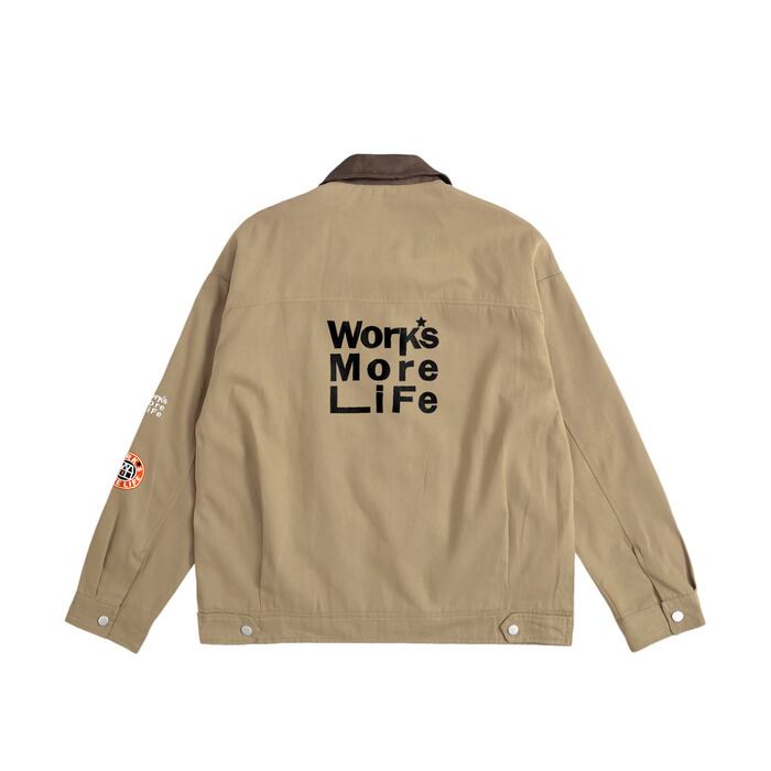 SOFTMACHINE】ソフトマシーン DISTORTION JK (BEIGE) コーチジャケット