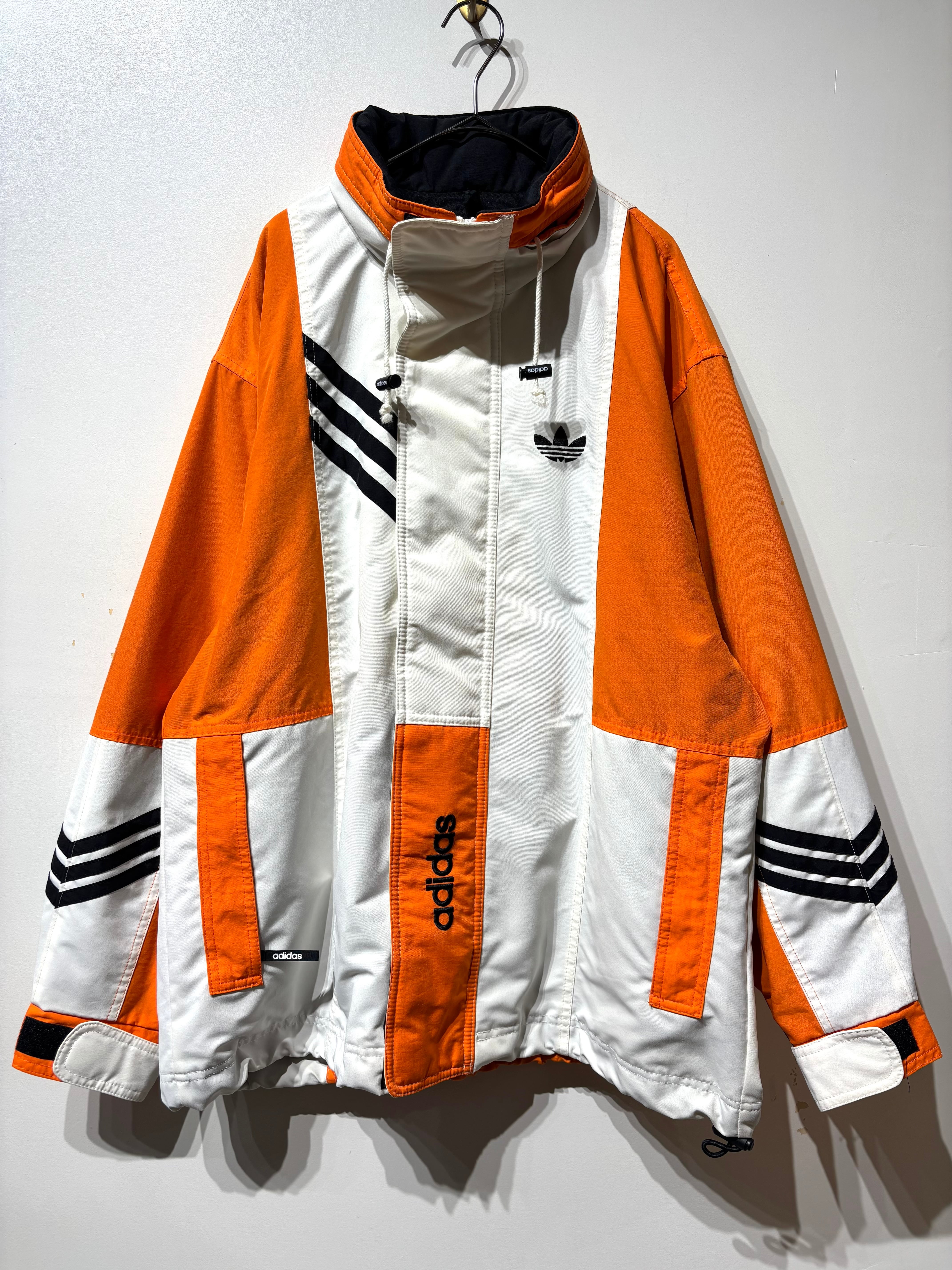 (OT1591)90’s adidas 3stripes nylon jacket