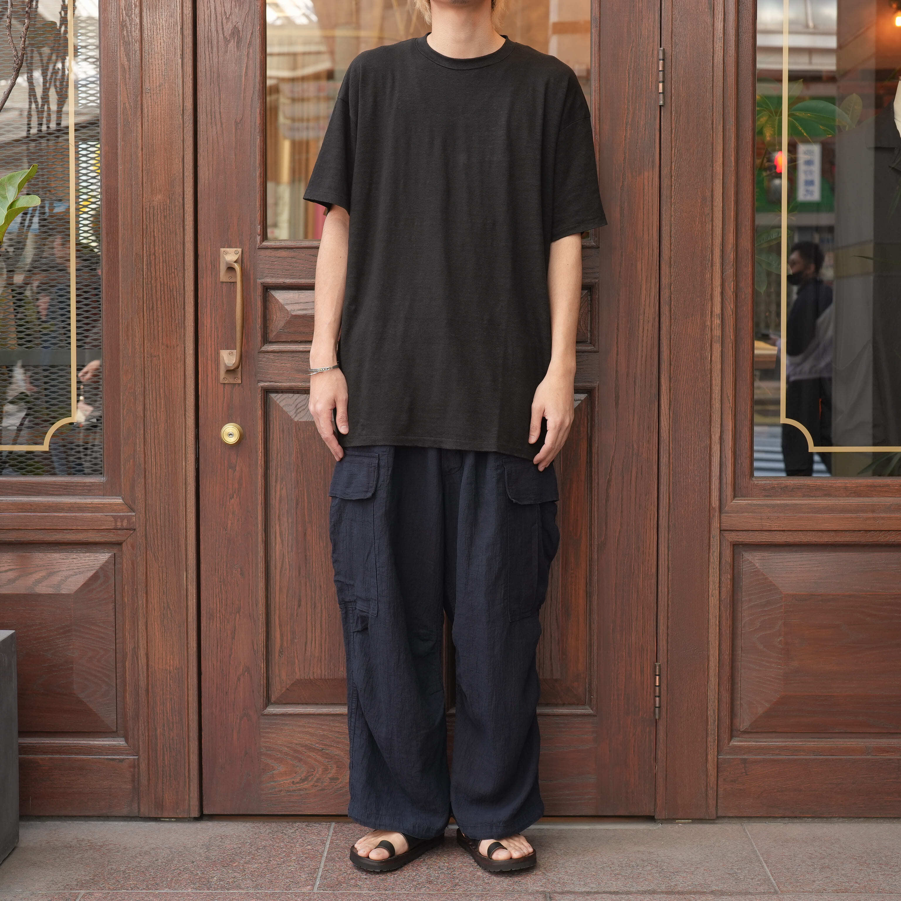 HERILL　26SS Linen Jungle fatigue pants HERILL(へリル) 26SS 