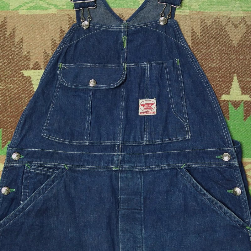 40s～ ANVIL BRAND Denim Overalls （実寸W38L29） | Wonder 