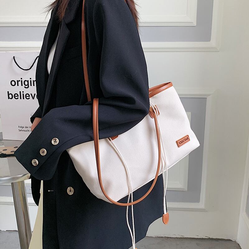 サマーショルダーバッグ 夏物 トートバッグ 手作りハンドバック4243350935