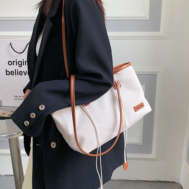 サマーショルダーバッグ 夏物 トートバッグ 手作りハンドバック4243350935