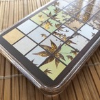 継接障子 紅葉編 iPhone グリッターケース