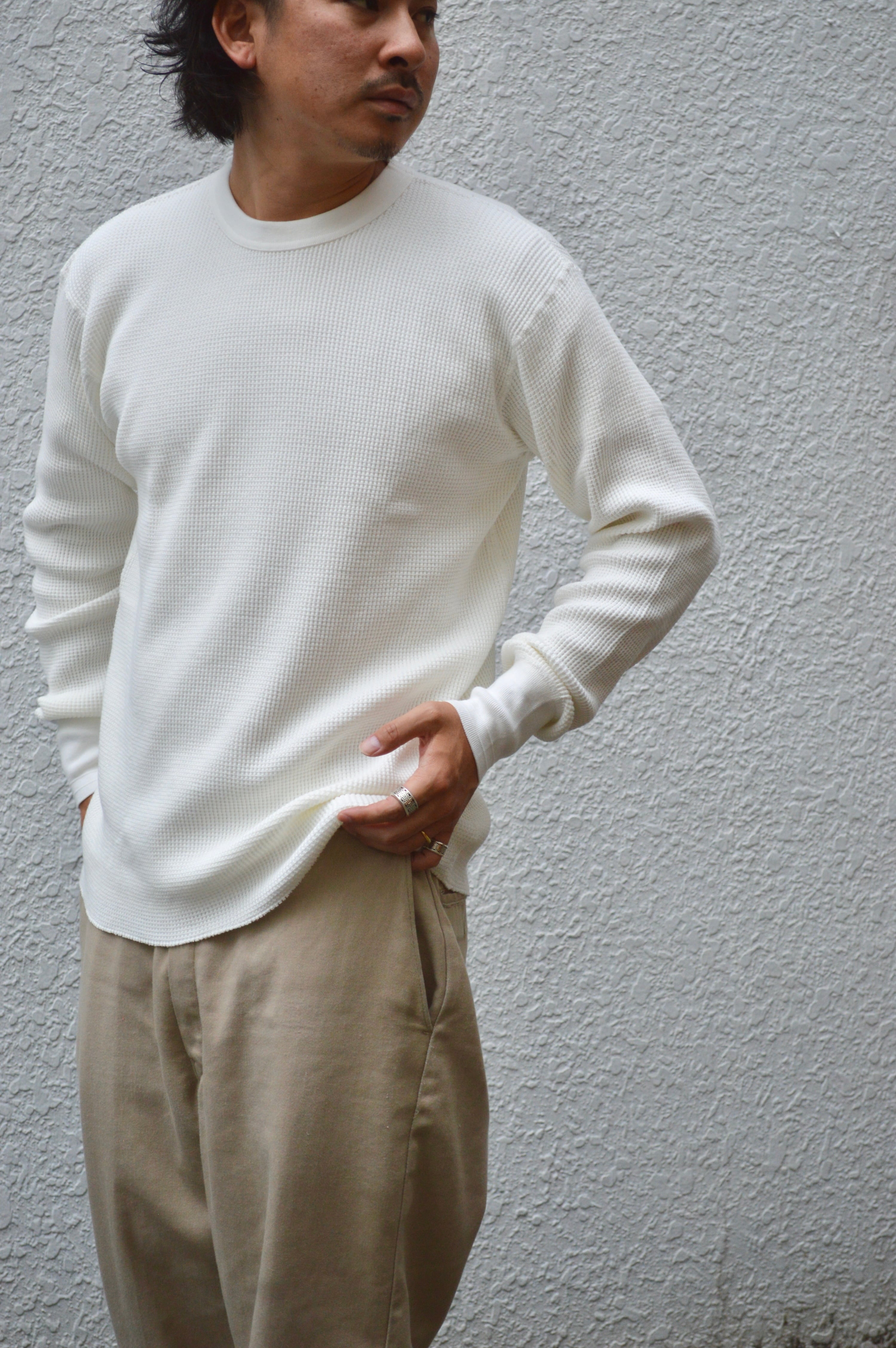 Healthknit 60s Reproduct Thermal King Waffle Crew Vintage Pack