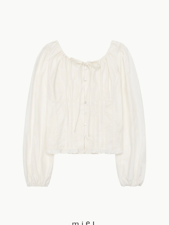 (即納) miel / Roanna blouse