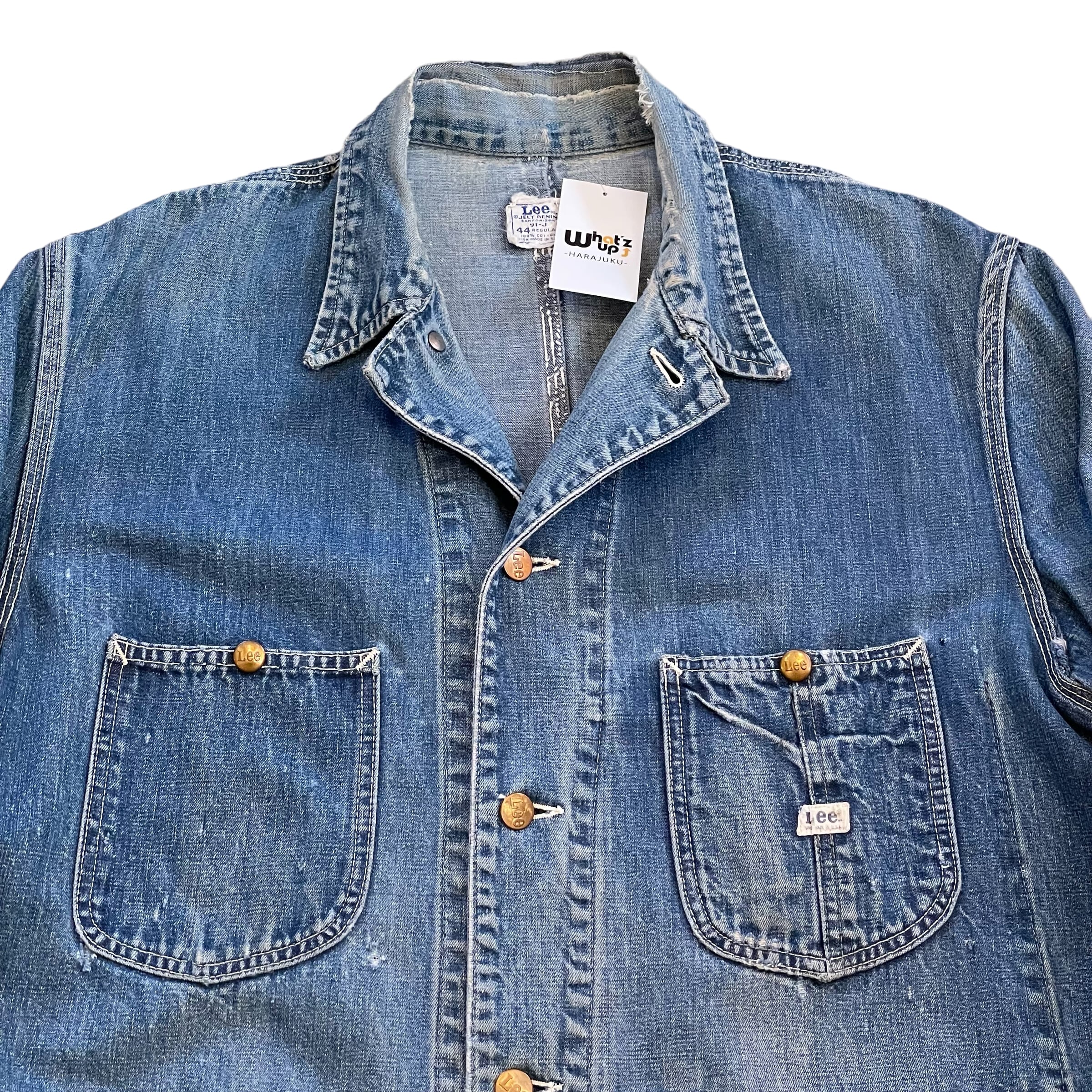 60s Lee 91-J denim chore coat | What