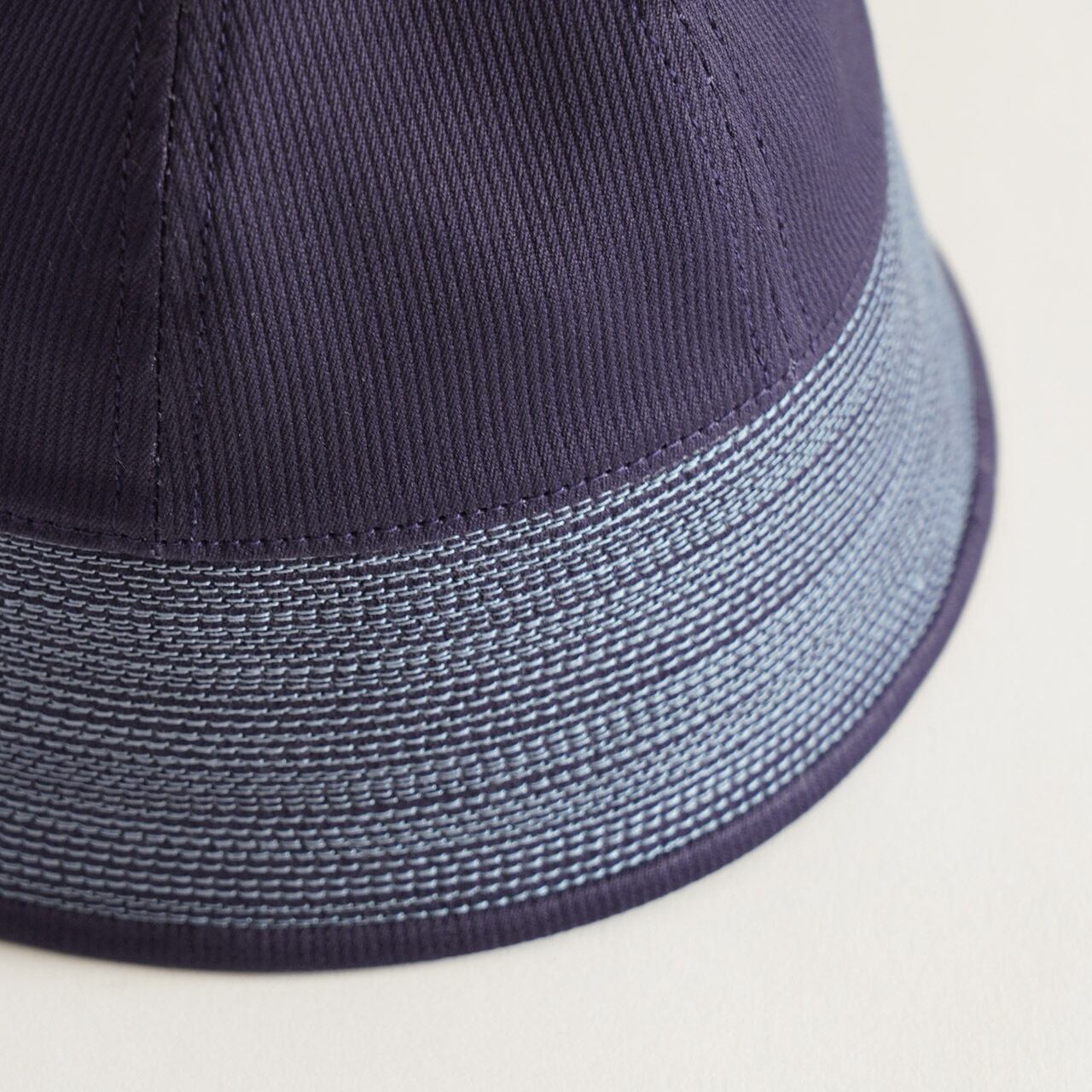 NAVY -セーラーハットをモチーフにしたバケットハット - | poanca