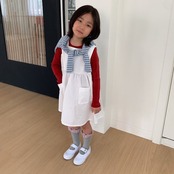 韓国子供服 / 26Autumn / cantuccistudio / ジャスワンピ―ス / 秋服 *XS~XL*