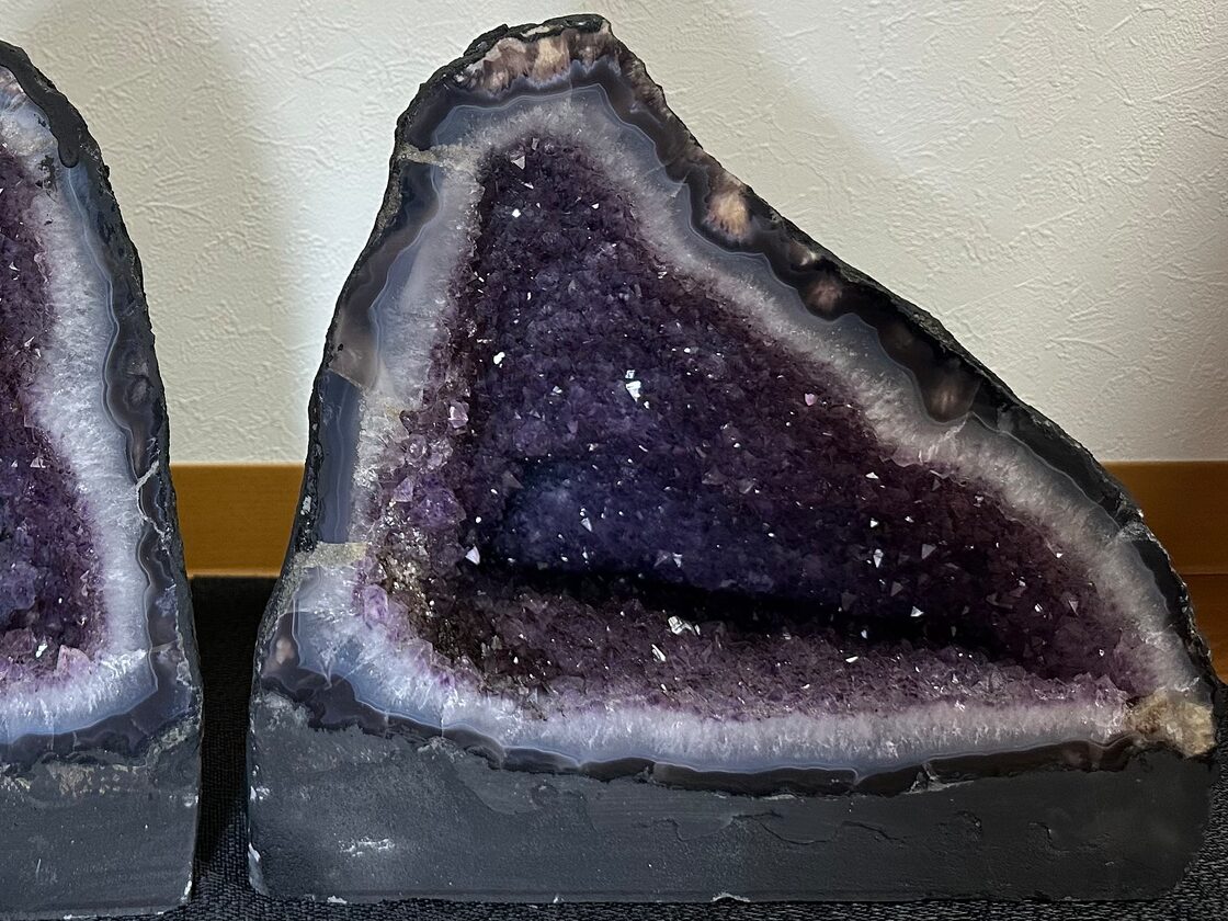 希少品【ペアアメジストドーム】ペアで約33kg | Pay ID 