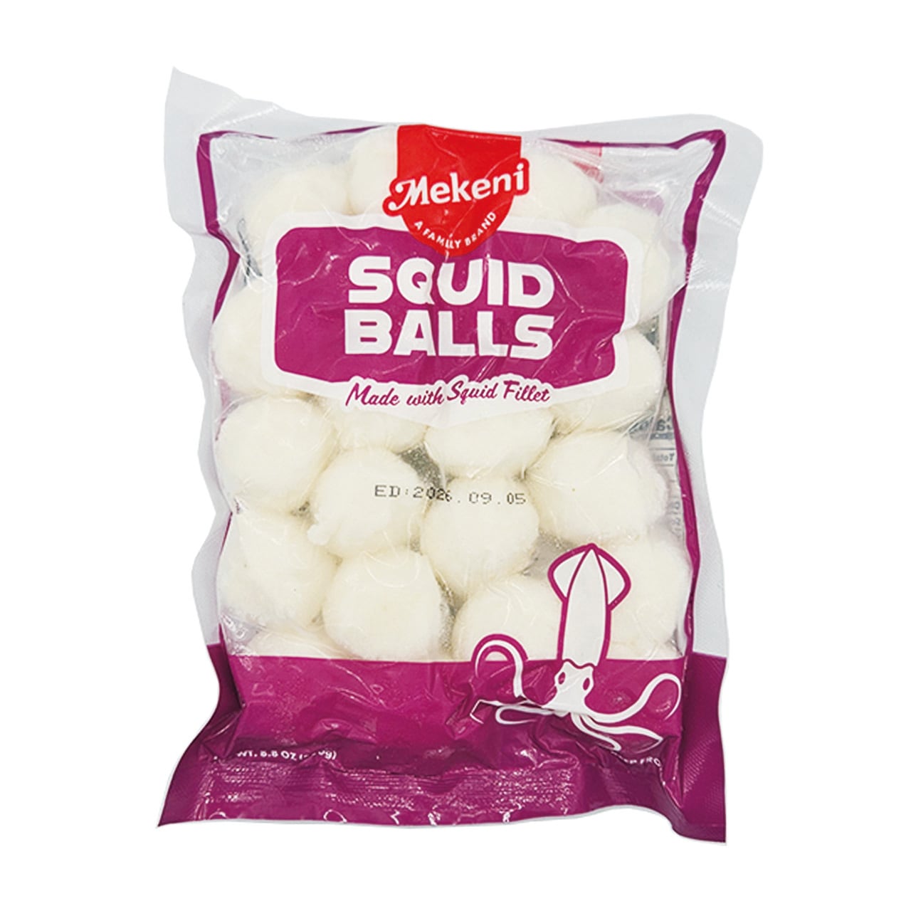 MEKENI SQUID BALLS 250g 【メケーニ スクイッドボール】 | SARISARI MAMA
