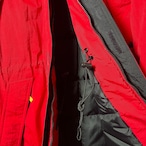90s Marlboro ダウンジャケット マウンテンパーカー 赤 ドローコード ダブルジップ