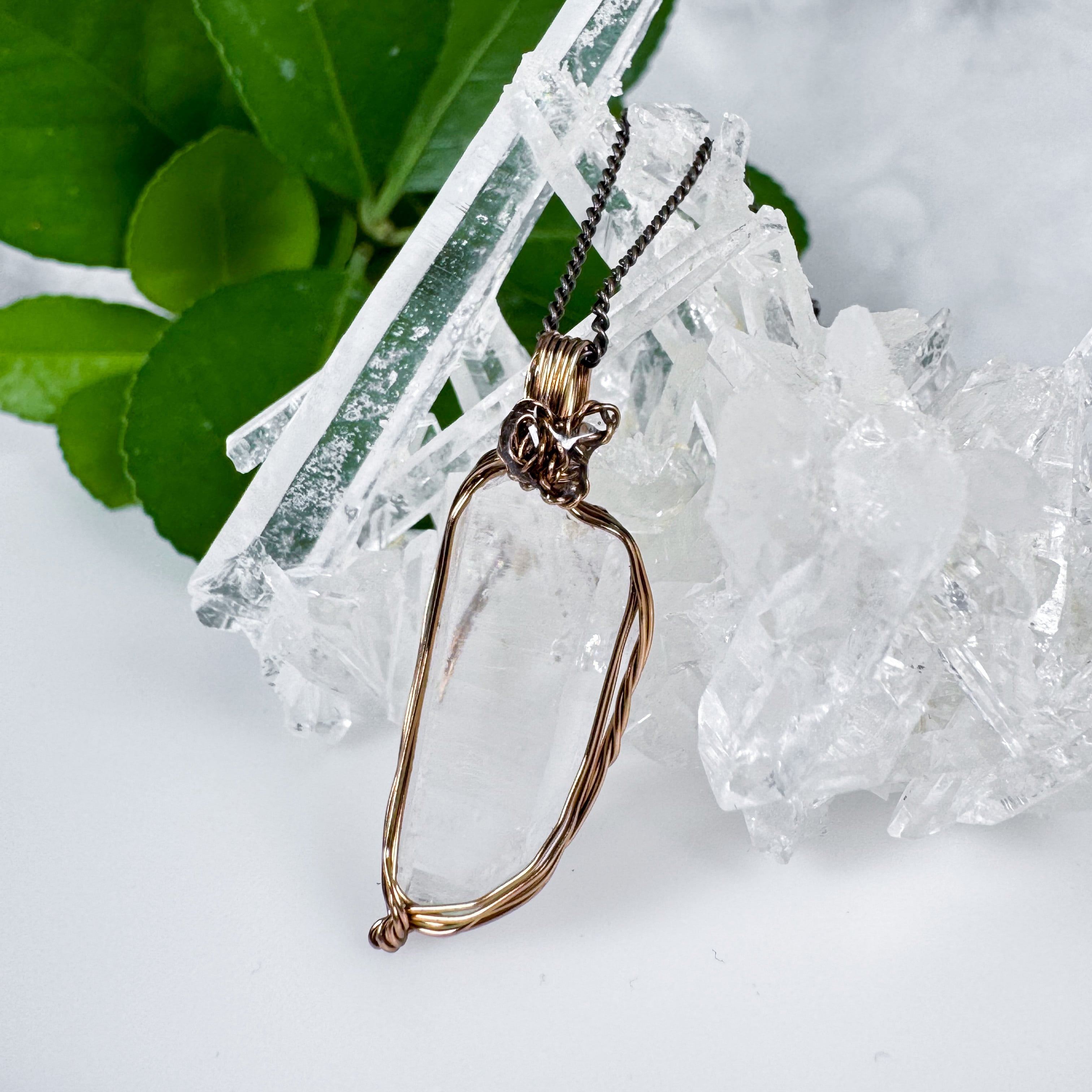 高千穂水晶ネックレス | sunday shop〜宮崎水晶アクセサリー〜