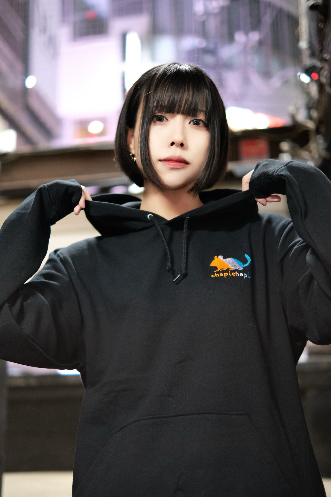 chapi chapi 刺繍パーカー | PAY ID