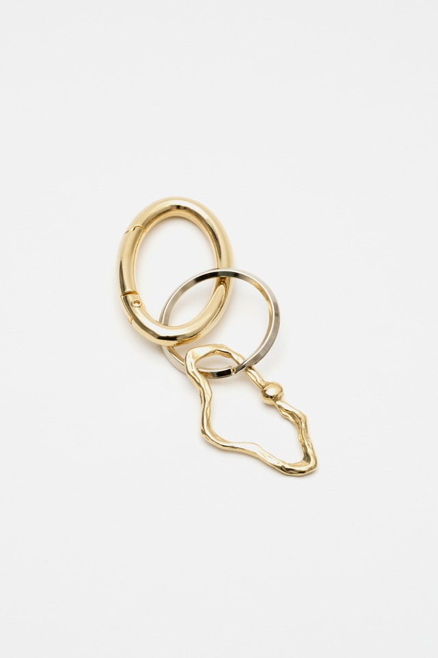 川のドローイング (Brass/Alloy parts/K18YGpt)