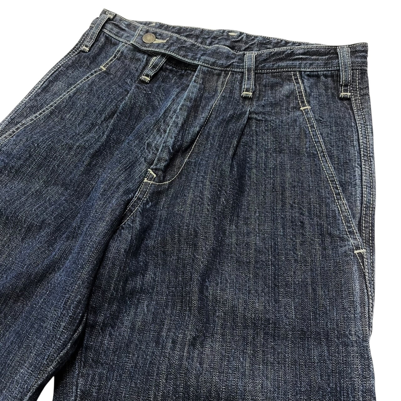 Yohji Yamamoto Ys Layered Denim Pants / ヨウジヤマモト ワイズ