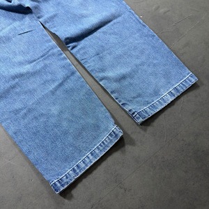 DOCKERS two tuck denim slacks W36L32 古着