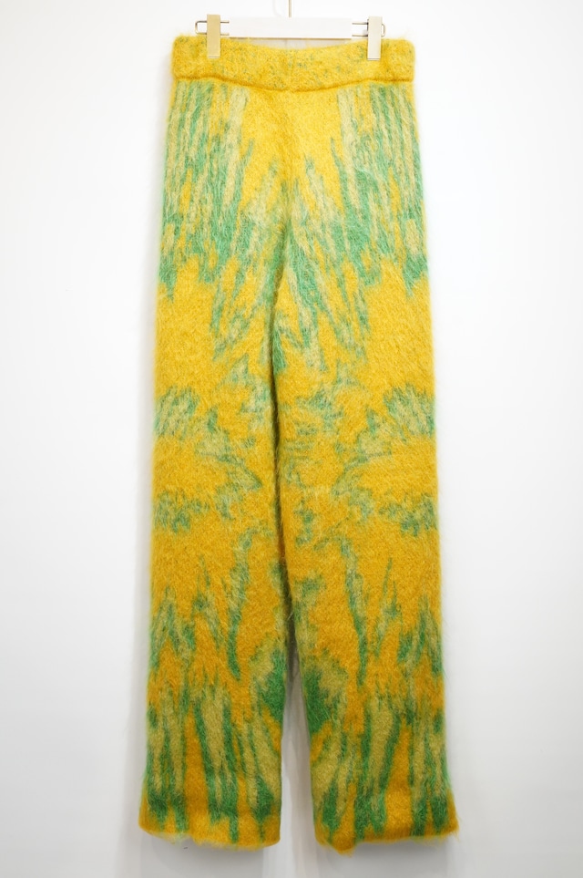 87 Avril 90 /  Tie-Dye Splash Mohair Pants