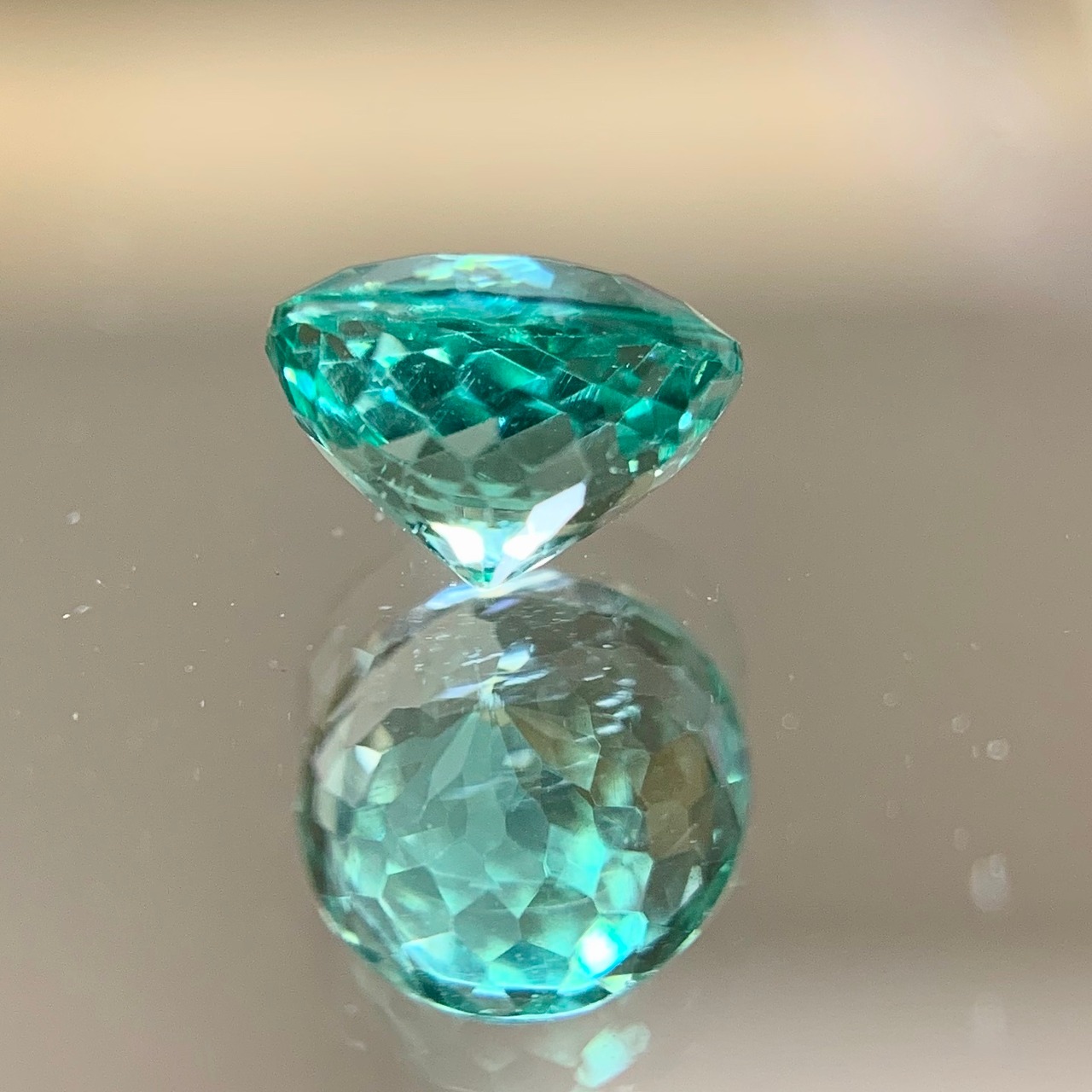 アパタイト 1.121ct ブルーグリーン 簡易ソーティング付き No.106