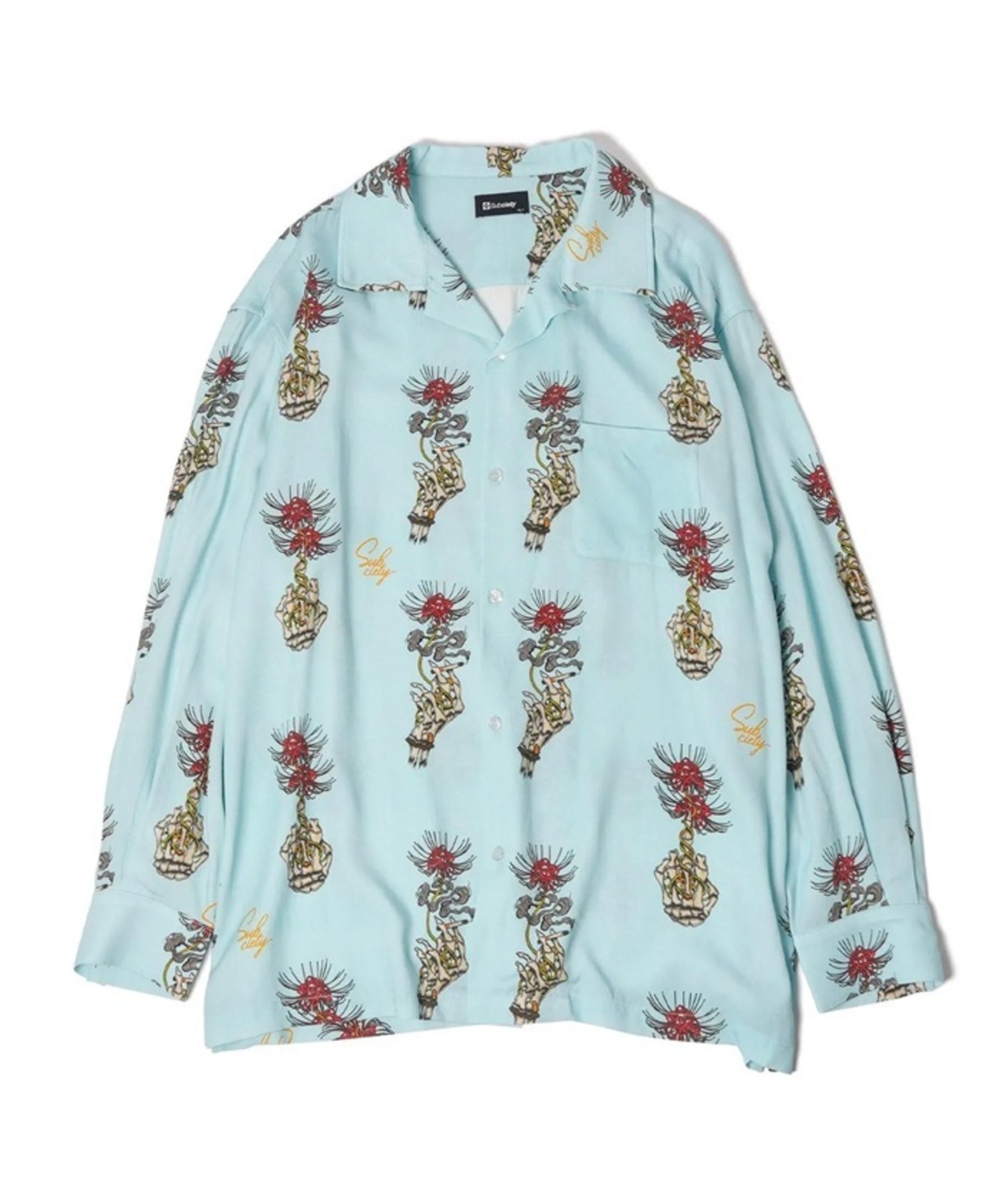 Subciety / Spider lily aloha shirt / ALOHA SHIRT / アロハシャツ / 152-20123 - 5