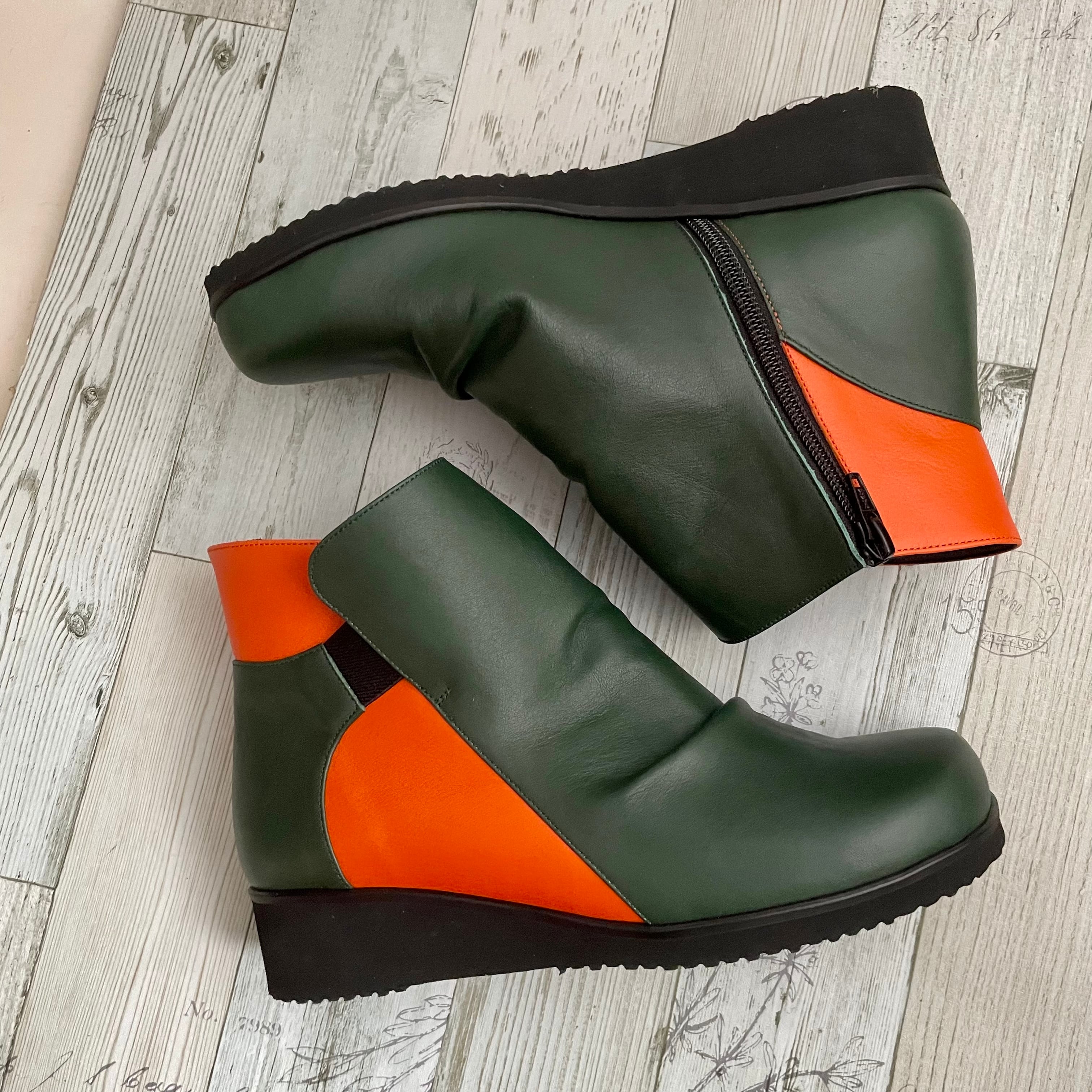 『色組み合わせ追加』くしゅくしゅブーツ