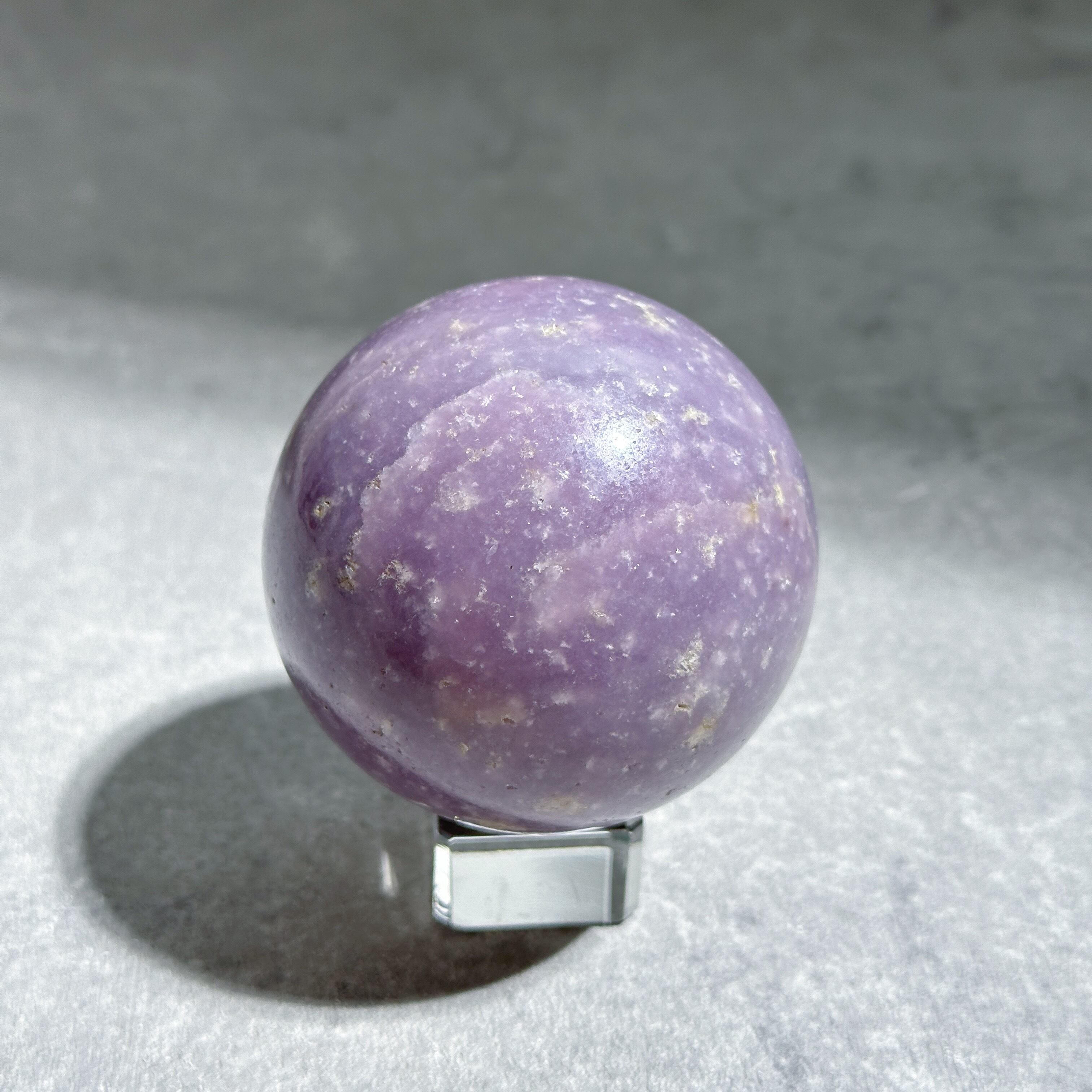レピドライト スフィア12◇Lepidolite◇天然石・鉱物・パワーストーン