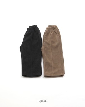 HIKIKI［取寄］cozy straight pants 26winter
