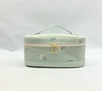 バニティポーチ  ミントフラワー　ポーチ｜とりさん工房ーかわいいハンドメイドポーチ