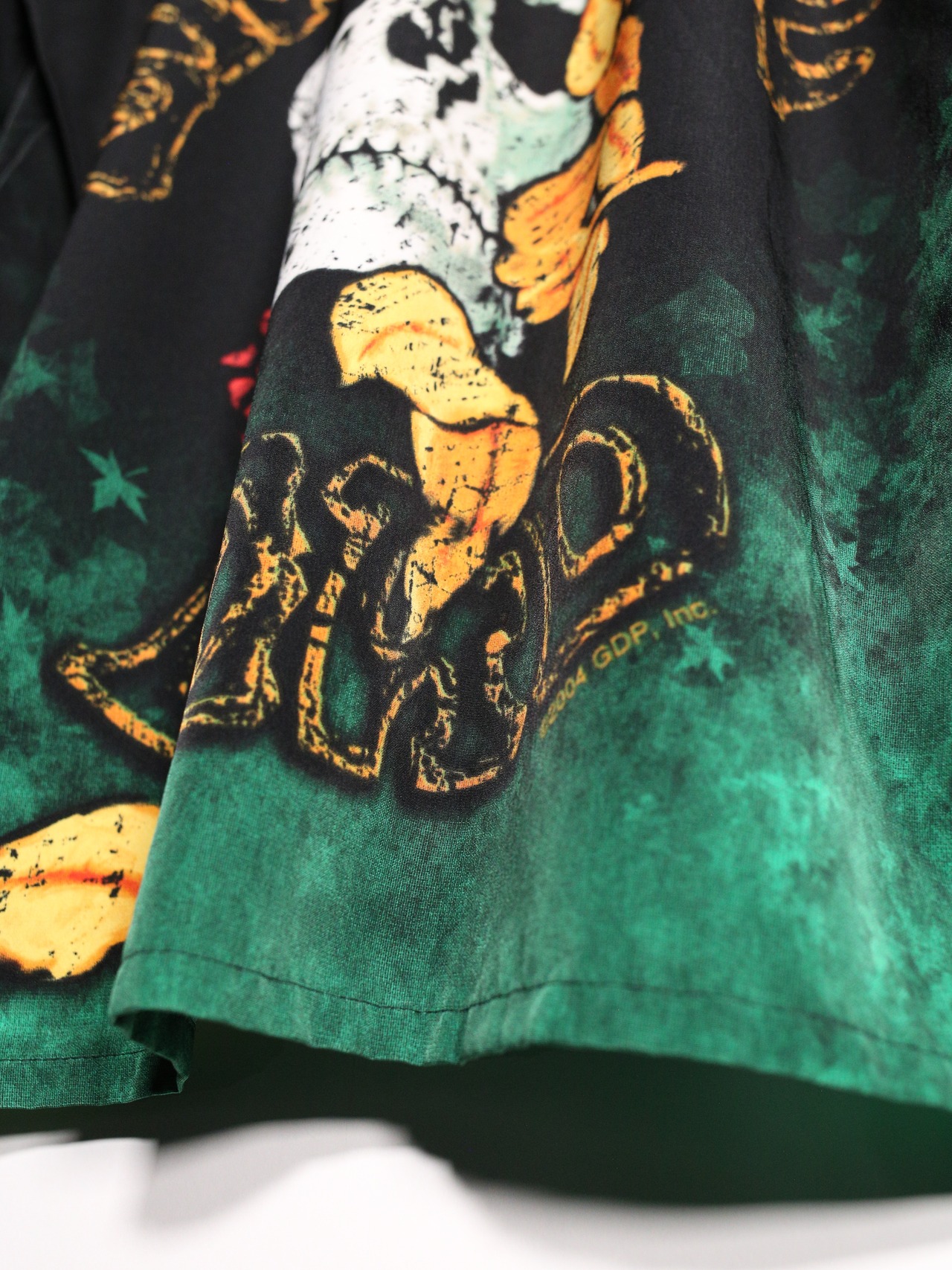 front and back skull graphic oversized s/s shirt - 17
