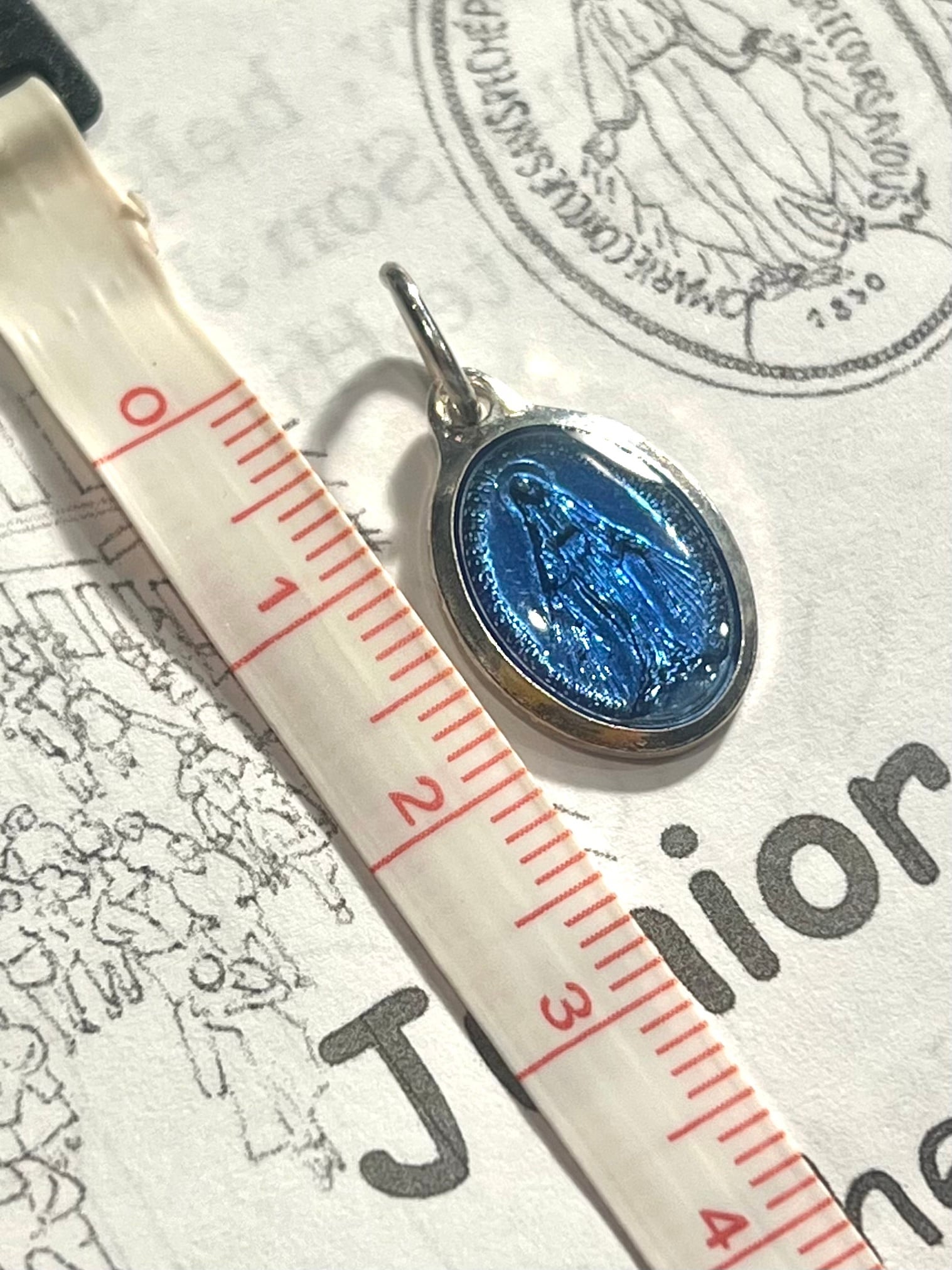 パリ奇跡のメダイ ブルー | passage [パサージュ] フランス直輸入